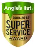 Angies List Super Service Award for Cunningham Garage Doors and Window